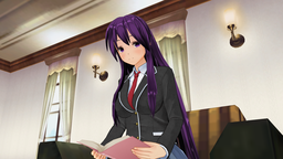 Yuri reading